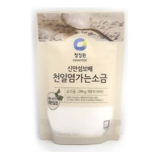 신안 천일영 가는소금 280g 가정용 국 찌개 요리용, 신안천일염 가는소금280g