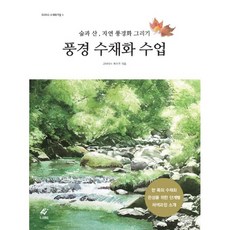 여행아이풍경수채화