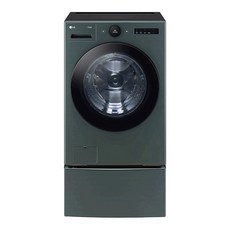  [LG전자] TROMM(트롬) 트윈워시 드럼세탁기 25kg+4kg [네이처 그린/FX25GAX (FX25GA+FX4GC)] 