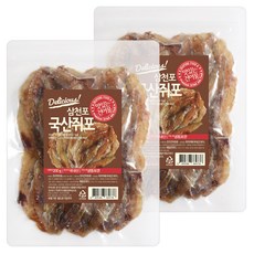 해맑은푸드 삼천포 국산 쥐포, 200g, 2개
