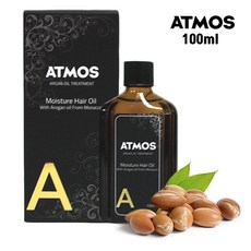 대용량 100ml ATMOS(아트모스) 미용실 쓰리데이즈 모로칸 아르간 헤어오일 헤어에센스 모르칸 모르칸 모로코