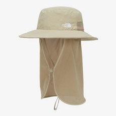 [국내정식매장] 노스페이스 등산 모자 The North Face ECO LIGHT SHIELD HAT - BEIGE 트레킹 부니햇 정글모 차양 햇빛가리개, L