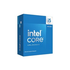 intel 14세대 CPU Core i5-14600KF 언락판 및 GPU 기능 없음 14 코어/20 스레드 최대주파수 5.3GHz LGA1700 일본내 BX8071514600KF, 상세페이지 참조 - 14600kf