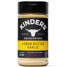 KINDER'S 레몬 버터 및 마늘 시즈닝 (262.2g(9.5온스), KINDER'S 레몬 버터 및 마늘 시즈닝 (262.2