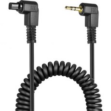 3핀이 포함된 NEEWER 2.5mm C3 리모컨 셔터 릴리스 케이블 캐논 R5 7D 마크 II 6D 5D IV/III/III 7D 6D 5DS 5DR 1D IV