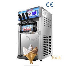 최고의 판매 1200W 테이블 탑 미니 소프트 아이스크림 자동 판매기 3 풍미 아이스크림 메이커 무료 배송, 03 Shipping cost