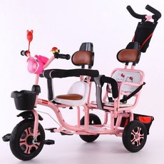 쌍둥이유모차자전거