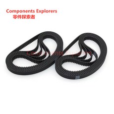 타이밍벨트2GT 타이밍 벨트 길이 260 264 268 274 278 280 284 288 290 292 294mm 폭 3.5/6/9mm GT2 폐쇄, [02] 2GT- 6mm (5pcs), [08] 288mm, 5개