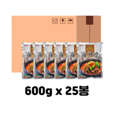 계룡 육개장 1박스(600gx25봉), 25개, 600g