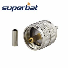 슈퍼배트 UHF 프 수 RF 동축 커넥터 케이블RG174RG178RG316LMR10050 옴10개, 한개옵션0, 10개