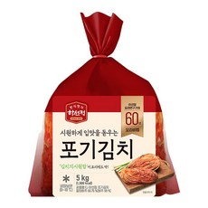 하선정 국산 포기김치 5kg, 1개