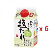 소미 일본 시오타래 시오다래 타레 소스 320g x 6개 세트