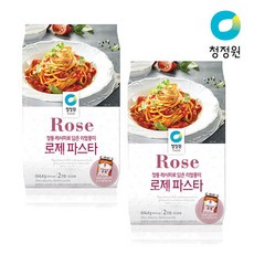 청정원 크림 로제파스타 2인분 2개입 noodle, 2개
