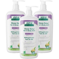 엘바네츄럴스 슬립이지 헤어&바디워시 올인원 클렌저, 3개, 240ml