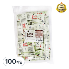 카야하우스 프리미엄 카야잼 브라운, 1100개, 18g