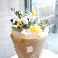 아르띠콜로 LED 장미 안개 꽃 꽃다발 핑크 상품 이미지