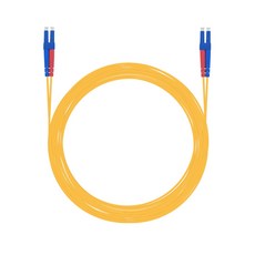 광점퍼코드 LC-LC 싱글 광케이블 5M optical 1G kt SFP 광패치코드 1개 노랑 싱글모드 상품 이미지