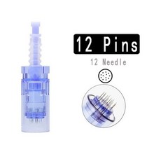 오토 MTS 니들 카트리지 Dr. Pen A6 총검 전기 펜 Microneedling 스킨 케어 9/12/36/42/나노 PMS 1/3/5/7pin 111850, 50개_12핀(12바늘)