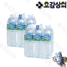 제주 삼다수 유라벨 2L 12개 먹는샘물 안전한 생수 배달 워터, 500ml x40개  무라벨
