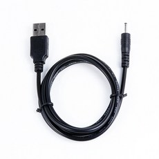 USB DC 2.5*0.7MM 충전 충전기 케이블 코드 Cowon iAudio V5 w V5s X7 MP3 MP4 플레이어용, 1개