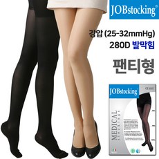 [잡스타킹] 단계 압박스타킹 무광택 팬티형 280D (622) 25-32mmHg