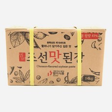 별미식품 14kg 말통 조선 맛된장, 1