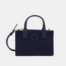 TORY BURCH 토리버치 엘라 나일론 여성 미니 토트백 146437 NAVY