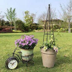 월뿔 모양 덩굴식물 키우는 식물지주대, 대형90cm