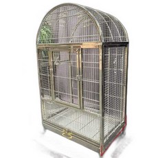 케이지 대형 앵무새 L 사육 자바트리 큰 이동장 이동식 스탠드, 1개, 304 ) 75x55x126cm