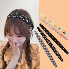세안용찍찍이머리띠
