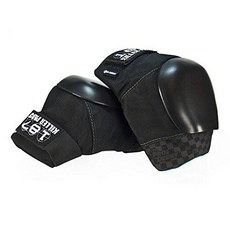 187 Killer Pads 프로 더비 무릎보호대 무릎 패드 (블랙 라지) 187 KILLER