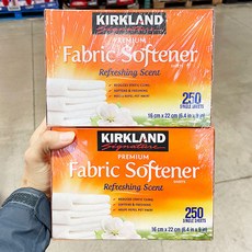 커클랜드시그네쳐종이형섬유유연제250매