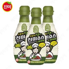진미 진패밀리 진미소스 와사비 300g, 3개