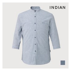 [인디안] [INDIAN] 핀스트라이프 7부 셔츠_MIUNLXM3271