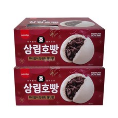 코스트코 삼립 호빵 우리밀이 함유된 통단팥 단팥빵, 90g, 24개