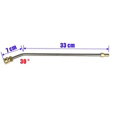 랜스 완드 및 스프레이 노즐이 있는 고압 와셔 건 Karcher K2 K3 K4 K5 K6 K7 호스, 01 브라운, 01 CHINA, 1개