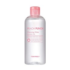 TONYMOLY Peach Punch 클렌징 워터 355ml(12온스), 1개