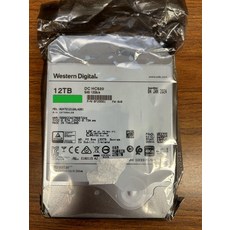 WD 울트라스타 DC HC520 12TB 7.2K SAS 12Gbs 3.5인치 4Kn HDD HUH721212AL4201 신품 116349