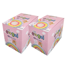 무지개 솜사탕 빅 슈가롤리 10g * 10개입 2박스 무지개 레인보우, 100g, 2개