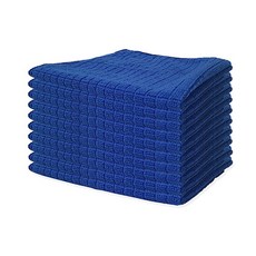 경편바둑 손걸레 40x40 블루 극세사 세차타올 주방 수건 타올 걸레, 1개