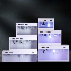 도마뱀사육장 크레스티드게코 도마뱀 온도조절 사육장, 1개, 50x30x30 흰색+램프홀더