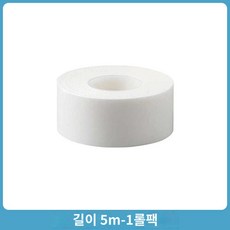 얼룩 흡수 황변 변색방지 누런때 넥카라 와이셔츠 테이프 모자 흰옷 패드 땀 목때, 칼라패치-화이트-1롤(5m), 1개