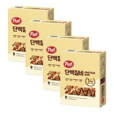 포스트 단백질바, 500g, 4개