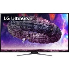 LG 48GQ900-B 48인치 Ultragear UHD OLED 게이밍 모니터(눈부심 1.5M:1 명암비 및 DCI-P3 99%(일반) HDR 10 .1ms(GtG) 120Hz