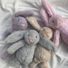 뱅뱅토끼 토끼인형 토끼애착인형, 보라토끼+핑크토끼+민트토끼+하양토끼