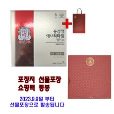 정관장 홍삼정 에브리타임 밸런스 + 쇼핑백, 30포, 10ml