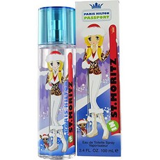 Paris Hilton Passport St. Moritz Eau De Toilette Spray for Women 3.4 Ounce 패리스 힐튼 패스포트 생모 리츠 오드 뜨왈렛, 1
