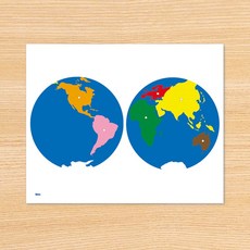 몬테소리세계지도퍼즐