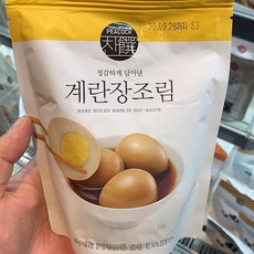피코크 정갈하게 담아낸 계란장조림 400g, 아이스박스 포장