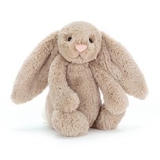 Jellycat 젤리캣 애착인형 수면인형 바쉬풀 버니 토끼인형 M/L/XL, L사이즈(36cm), 베이지 브라운